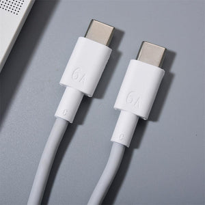 120w Original Xiaomi Turbo Fast Charger Eu Hypercharge Adapter With 6a C To C Cable