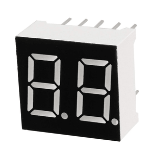 Led 7 Segment 2 Digit Common Anode Display 25mmx17mmx10mm
