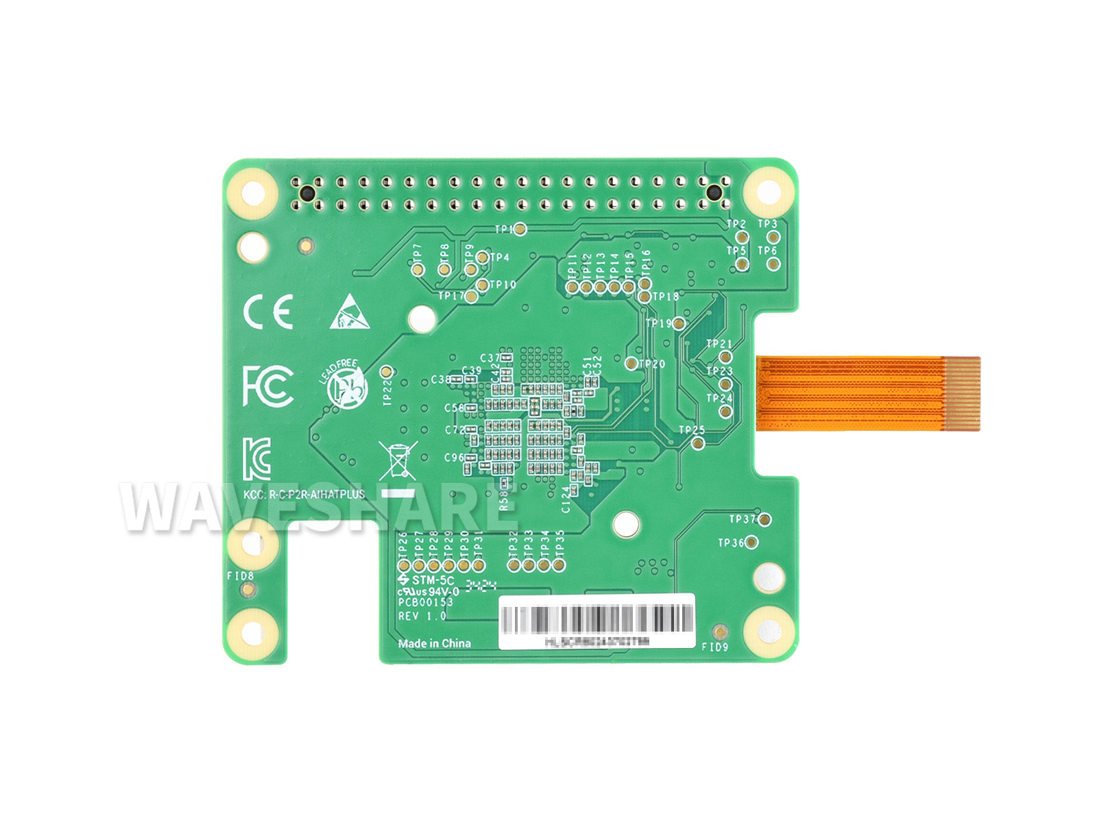 Raspberry Pi AI HAT+ (26 TOPS) with Hailo-8 Accelerator