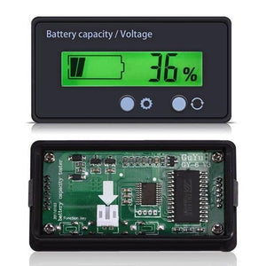 Battery Capacity Meter 12v-48v Lead-acid Battery Capacity And Voltage Indicator
