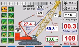 Crane رافعة Sli Safe Load Indicator / Lmi Load Moment Indicator