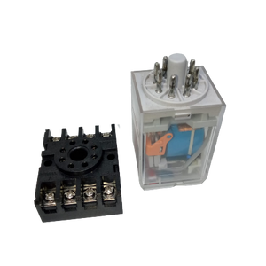 Finder Relay 12vdc 10a 60.12 With 8pin Rail-mount Relay Socket Relay Base