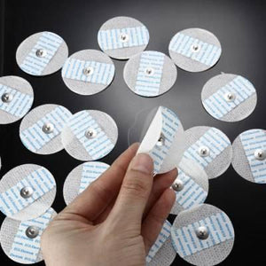 Ecg Electrodes With Metal Snap And Low Impedance Solid Medical Conductive Gel