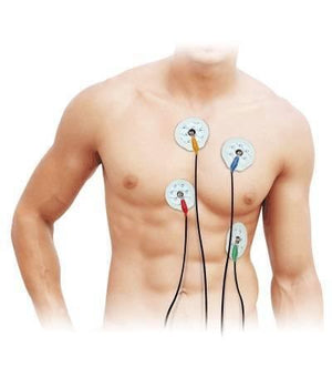 Ecg Electrodes With Metal Snap And Low Impedance Solid Medical Conductive Gel