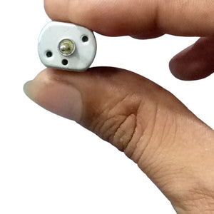 Mini Flat 030 Electric Motor Dc 12v-24v 19500rpm Dual Axle Shaft