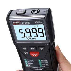 Winapex Et8103 Lcd Auto Measure Digital Multimeter 6000 Counts