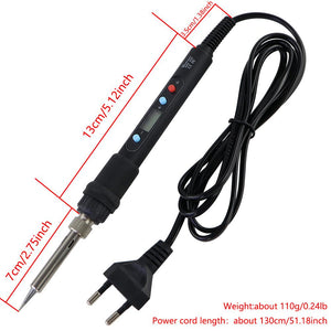 TU-907G Soldering Station Repair Kit 80W Electric Soldering Iron LCD Digital Display Adjustable Temperature 220V EU