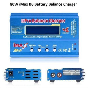 Imax B6 Mini 80w 5a Digital Dc Battery Balance Charger Xt60 Plug With Adapter