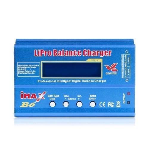 Imax B6 Mini 80w 5a Digital Dc Battery Balance Charger Xt60 Plug With Adapter
