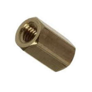 M3 X 10mm Long Female Threaded Brass Hexagonal Standoff Pcb Spacers