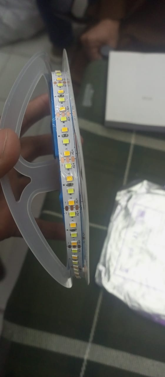5v Led Strip Light 10 Meter Roll - Yellow & White