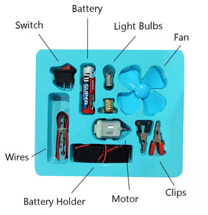 K130 Discover The Magic Of Electricity: Diy Kids Science Circuit Kits