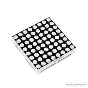 42mmx42mm 8x8 red dot matrix
