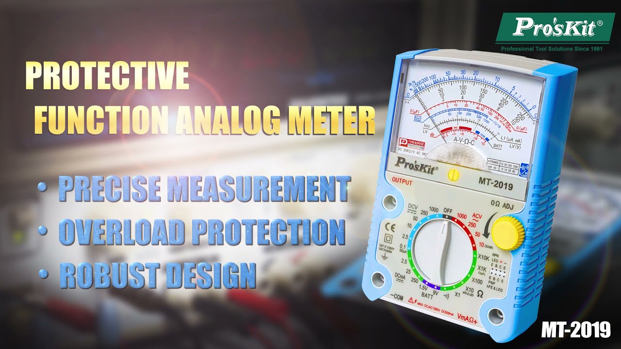 Proskit Analog Multimeter Mt2019