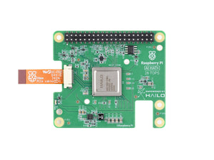 Raspberry Pi AI HAT+ (26 TOPS) with Hailo-8 Accelerator