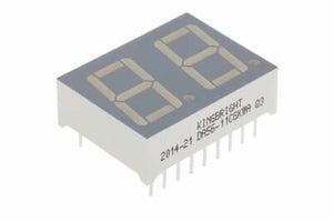 Led 7 Segment 2 Digit Common Anode Display 25mmx17mmx10mm