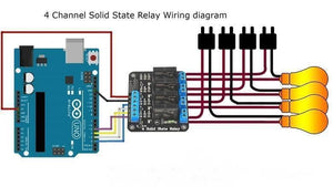 Solid State Relay Ssr Module 4 Channel G3mb-202p