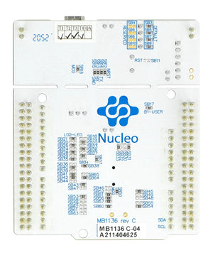STMicroelectronics NUCLEO-F401RE STM32 Nucleo-64 Development Board with STM32F401RE MCU, USB, ST Morpho Connectivity, On-Board ST-LINK/V2-1 Debugger/ Programmer
