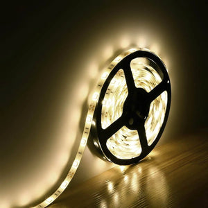 5m 5050 Smd 300 Led Warm White Waterproof Strip Lighting 12v Flexible