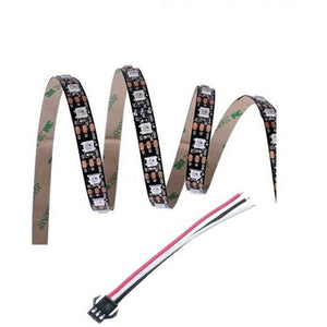 Neopixel Ws2812b Addressable Led Strip 60 Led/meter With Remote And Power Supply