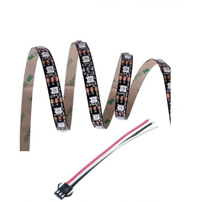 Neopixel Ws2812b Addressable Led Strip 60 Led/meter With Remote And Power Supply