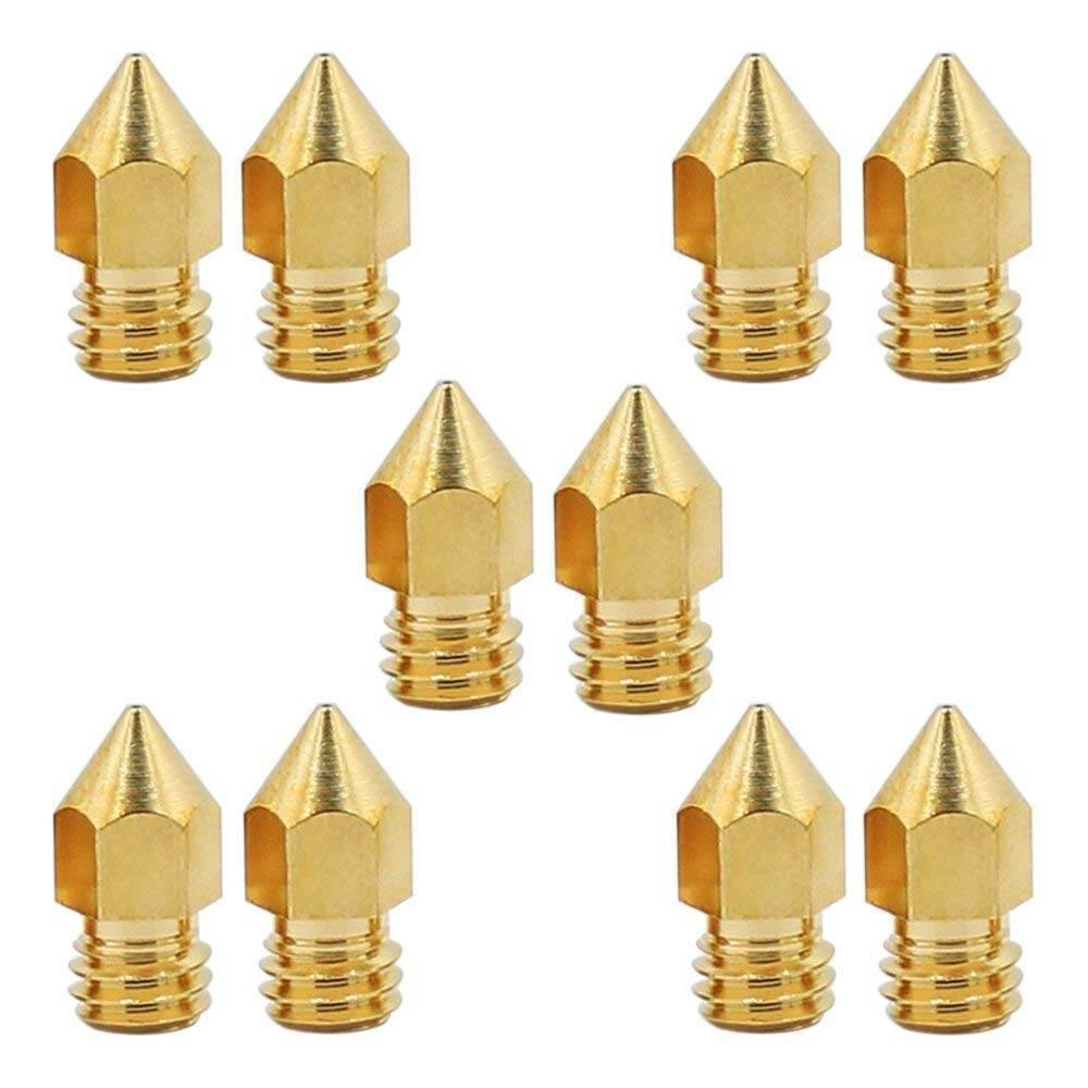 0.2mm 3d Printing Nozzle 3d Printer Accessories Mk8 Brass Nozzle