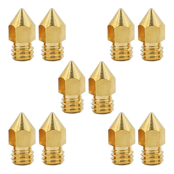 0.4mm 3d Printing Nozzle 3d Printer Accessories Mk8 Brass Nozzle