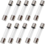 6 X 30mm 0.5a Fast-Blow Fuse 0.5 Amp 250v F0.5al Glass Fuse
