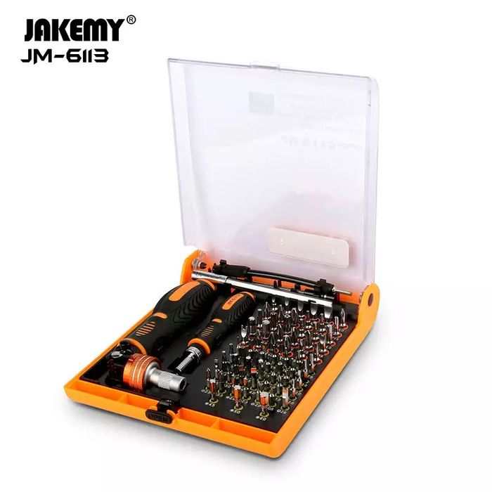 Jakemy Professional 73-in-1 Interchangeable Hardware Tools Jm-6113