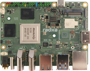 On Demand Radxa ROCK 5B RK3588 Rockchip 8-core CPU SBC, HDMI 8K Output, M.2 M Key Connector with PCIe 3.0, 4/8/16/32GB Option Single Board