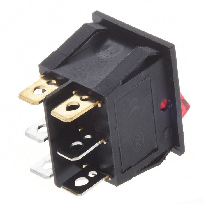 6 Pin Dual Spst Switch-1 X Rocker Switch