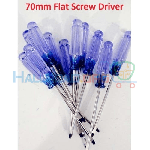 70mm Flat Head Screwdriver Thin Flat Blade Tip Edge