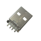 USB-A BOARD MOUNT CONNECTOR - MALE TH
