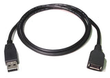 1.5m Usb Extension Cable Type a Male To Type a Female