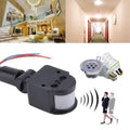 12v Automatic Infrared Pir Motion Sensor Detector Switch