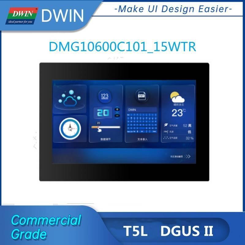 Dwin 10.1 Inch Hmi Modbus Tft Lcm Dmg10600t101-a5wtr Industrial Grade