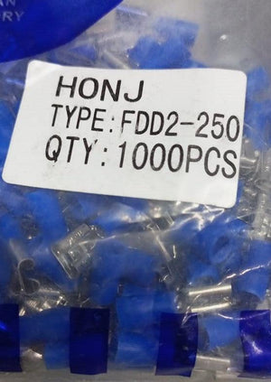 6.3mm Crimp Terminal Female Pre Insulated Electrical Connectors