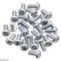 100pcs M3 Screws 6mm