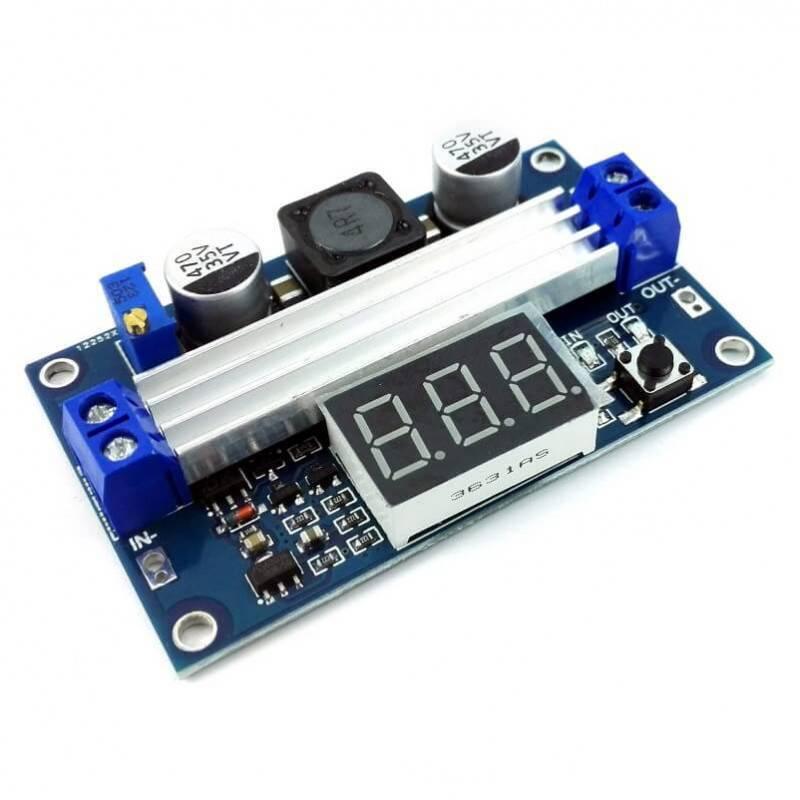 100w Adjustable Dc Boost Converter With Display