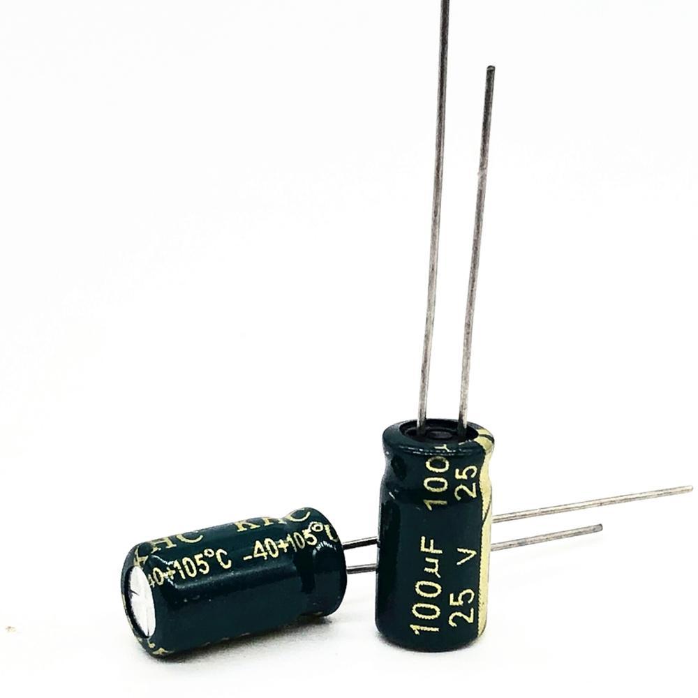 100uf 25v Electrolytic Polar Capacitor