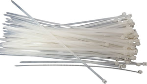 100pcs 12 Inch Nylon Wire Organizer Zip Clip Cable Tie