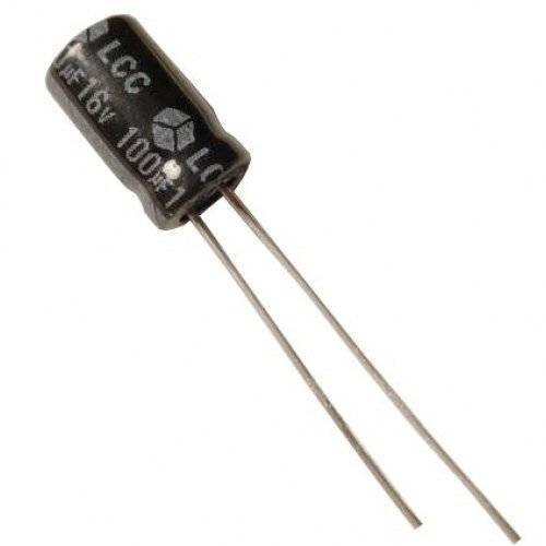100uf 16v Electrolytic Smoothing Capacitor