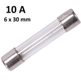 10 Amp 6x30mm 250vac Glass Fuse