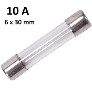 10 Amp 6x30mm 250vac Glass Fuse