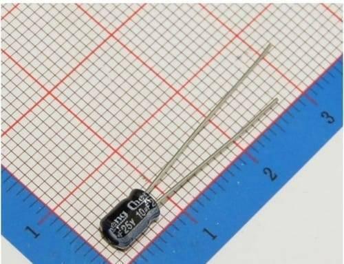 10uf 25v Electrolytic Capacitor