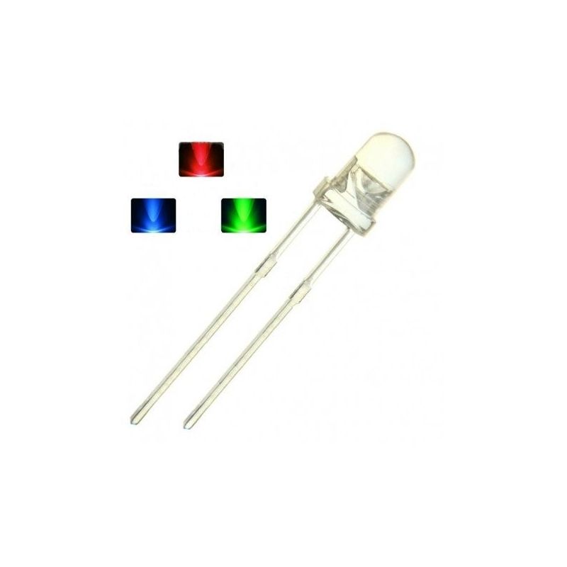 Multicolor Led 5mm 7 Colors Slow Blink