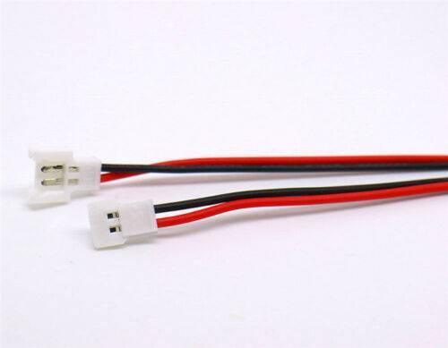 Mini Micro Jst2.0 Losi 2.0mm 2-pin Connector Plug Male Female With Wire