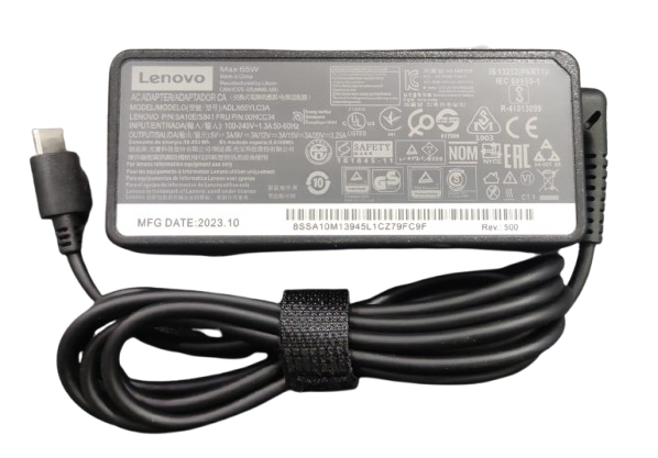 Lenovo 65w Standard Ac Adapter (usb Type-c) With Power Cable