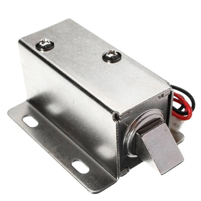 Ma1206 54 x 42 x 28mm 12v Dc Cabinet Drawer Electric Door Lock Assembly Solenoid Lock