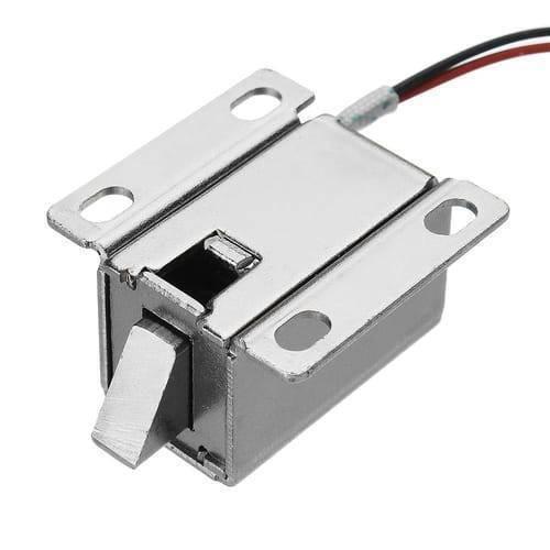 12v Drawer Cabinet Electric Door Lock 27x29x18mm Lock Assembly Solenoid